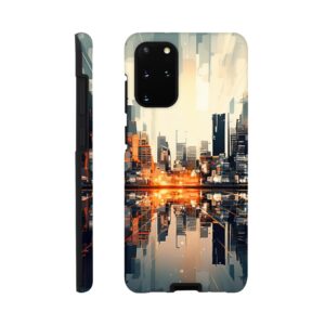 New Dawn – Abstract City Phone Case - Tough case, Samsung - Galaxy S20 Plus