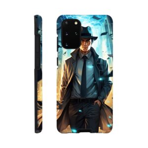 Dimension Hopping Detective Phone Case - Tough case, Samsung - Galaxy S20 Plus