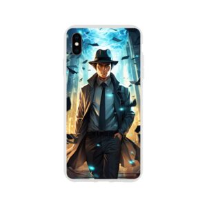 Dimension Hopping Detective Phone Case - Flexi case, Apple - iPhone XS Max