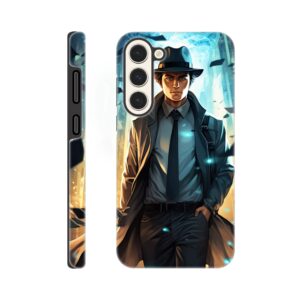 Dimension Hopping Detective Phone Case - Tough case, Samsung - Galaxy S23 Plus