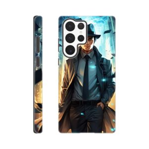 Dimension Hopping Detective Phone Case - Tough case, Samsung - Galaxy S22 Ultra
