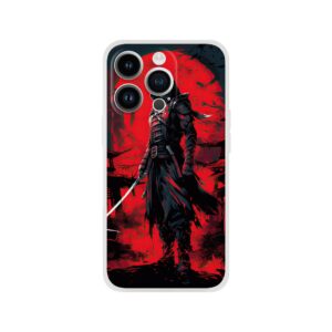 Stealthy Ninja Assassin Phone Case - Flexi case, Apple - iPhone 14 Pro