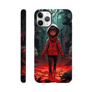 Little Red Devil Girl Phone Case - Tough case, Apple - iPhone 11 Pro Max