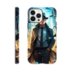 Dimension Hopping Detective Phone Case - Tough case, Apple - iPhone 13 Pro Max