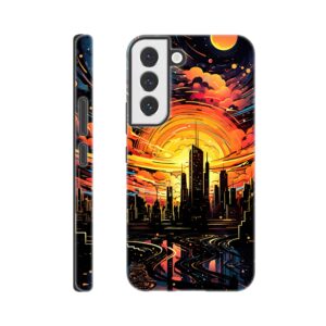 Solar City Symphony Phone Case - Tough case, Samsung - Galaxy S22