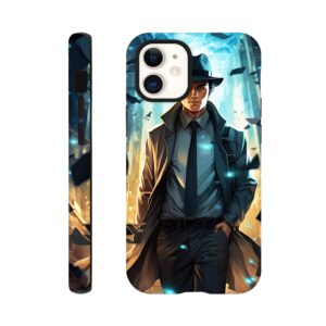 Dimension Hopping Detective Phone Case - Tough case, Apple - iPhone 12 Mini