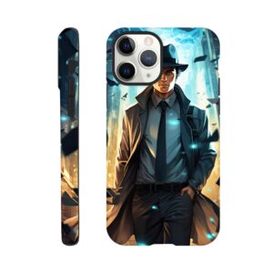 Dimension Hopping Detective Phone Case - Tough case, Apple - iPhone 11 Pro