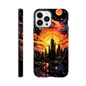 Solar City Symphony Phone Case - Tough case, Apple - iPhone 13 Pro Max