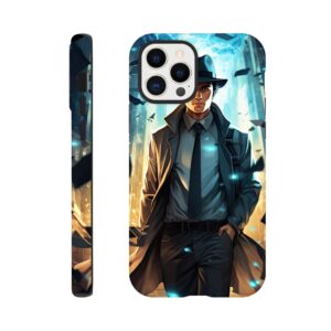 Dimension Hopping Detective Phone Case - Tough case, Apple - iPhone 12 Pro