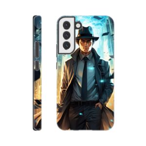 Dimension Hopping Detective Phone Case - Tough case, Samsung - Galaxy S22 Plus
