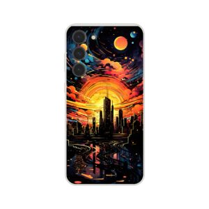 Solar City Symphony Phone Case - Flexi case, Samsung - Galaxy S23 Plus