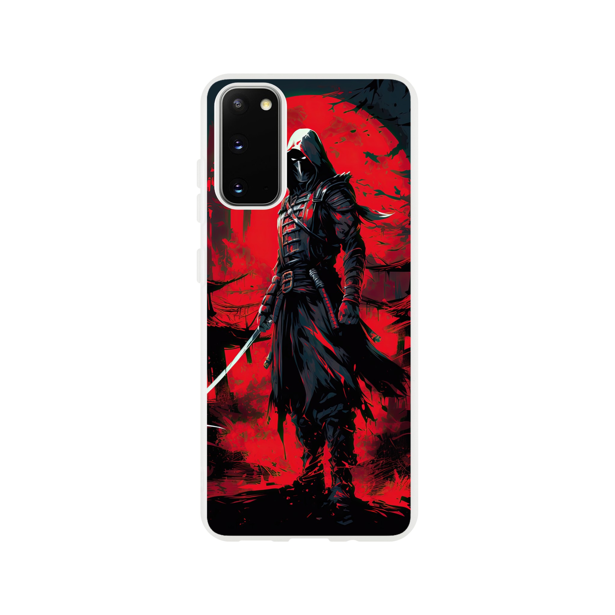 Stealthy Ninja Assassin Phone Case – Flexi case, Samsung – Galaxy S20