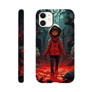 Little Red Devil Girl Phone Case - Tough case, Apple - iPhone 11