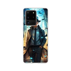 Dimension Hopping Detective Phone Case - Flexi case, Samsung - Galaxy S20 Ultra